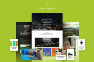 Behance設計師必收 七大類網頁模板與UI套件，提升網站設計效率與質感